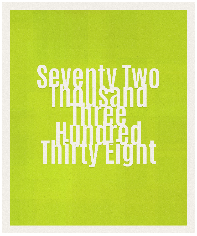 Count #72338