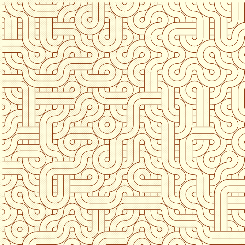 Dirty Interlaced Truchet Tiles #12