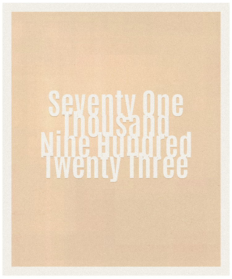 Count #71923