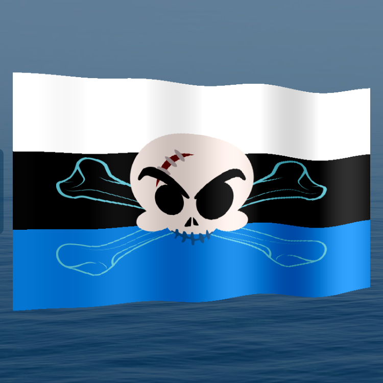 Jolly Roger Flag #174