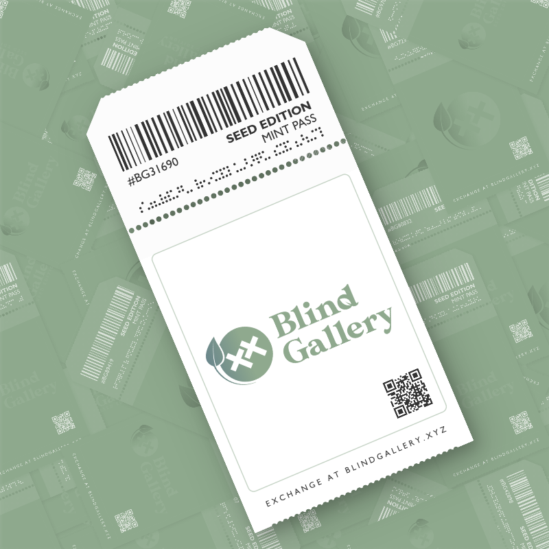 Blind Gallery Mint Pass (Seed Edition) #446