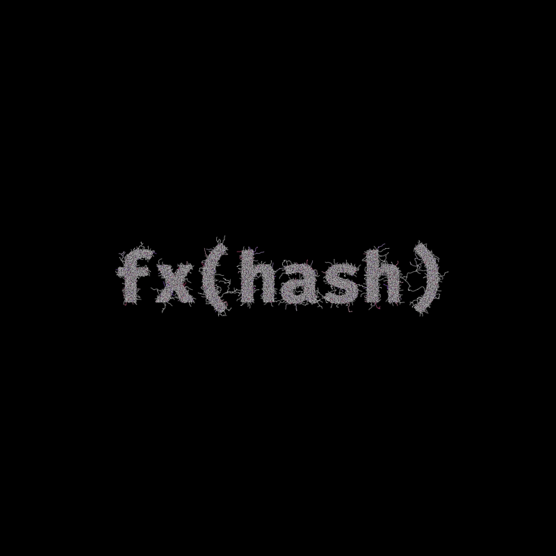 FXHASH Generative Logo #172