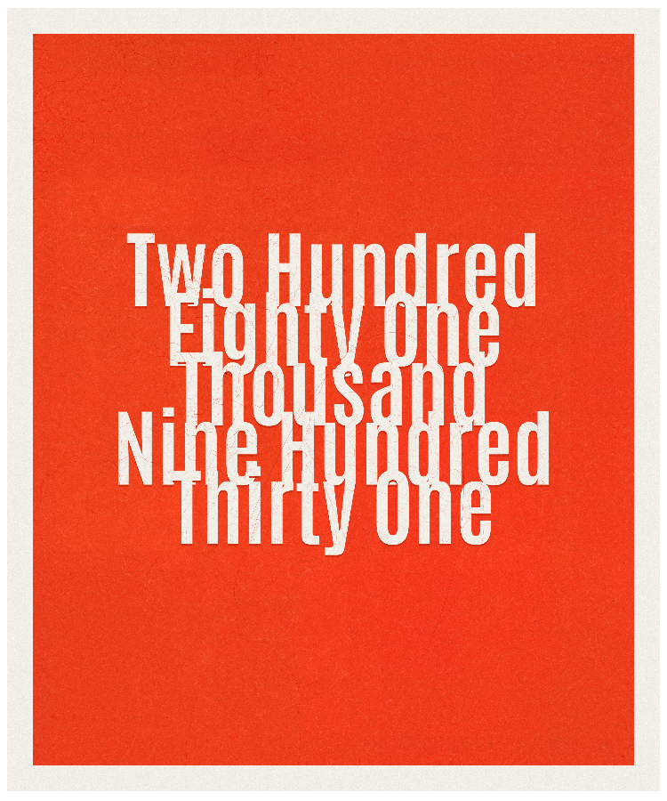 Count #281931
