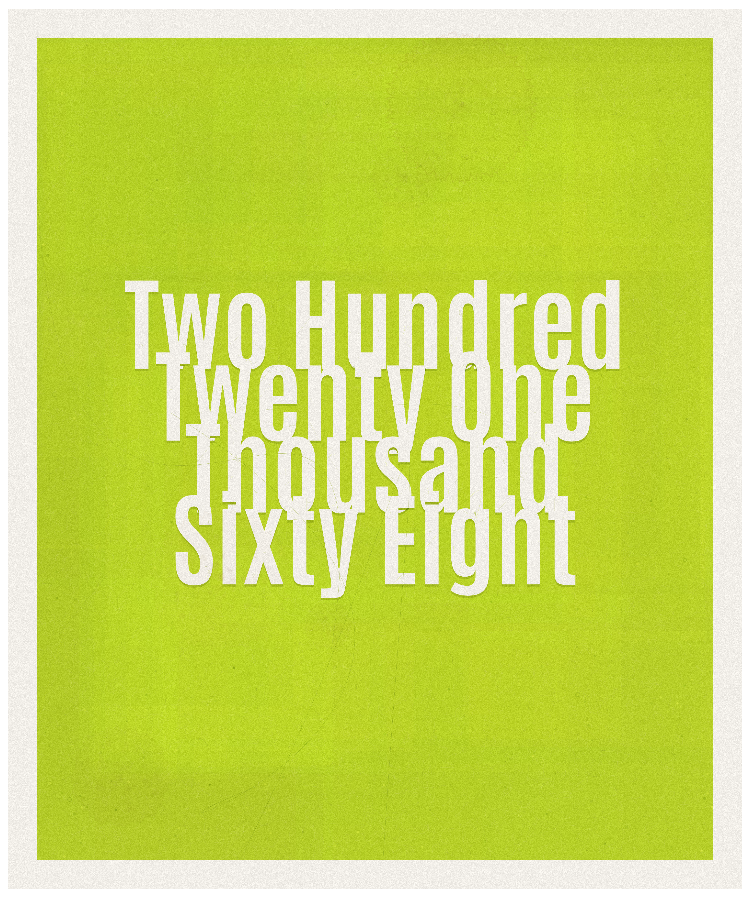 Count #221068
