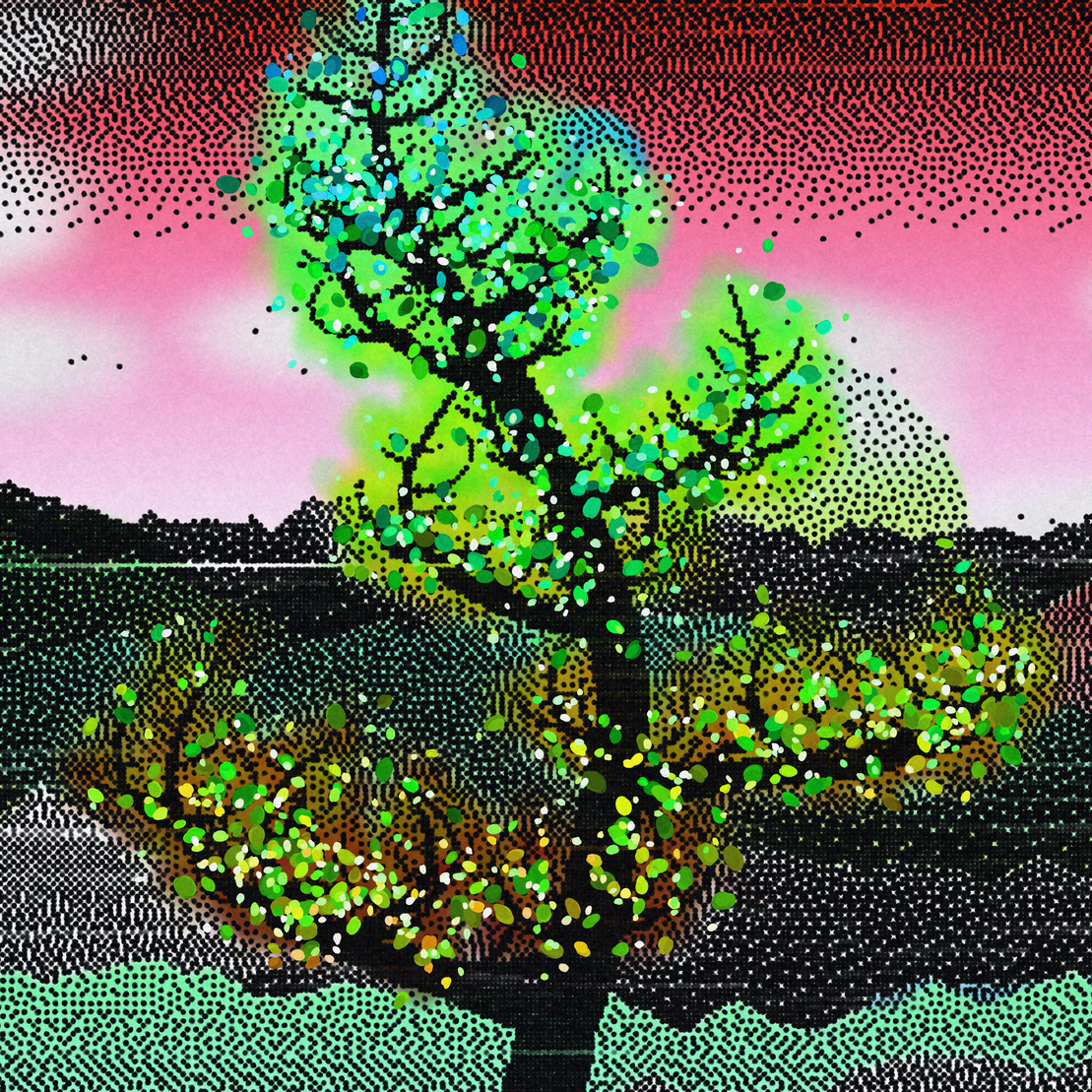 Dithered Branches #49