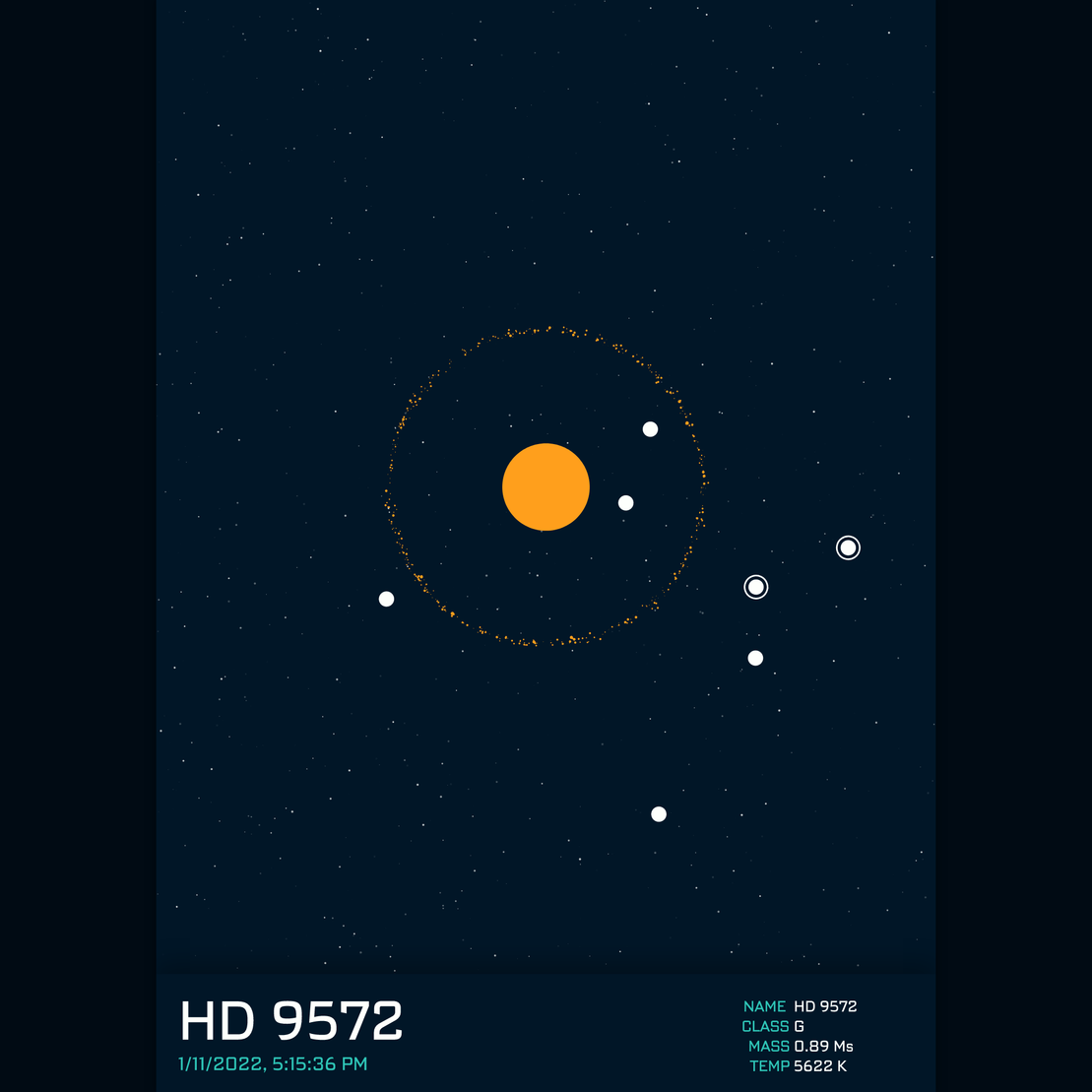 PLANETARY SYSTEM #30