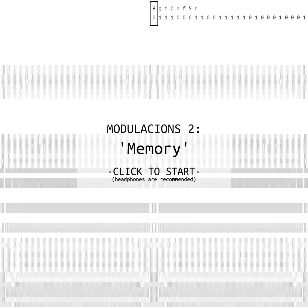 Modulacions 2: 'Memory' (audio) #67