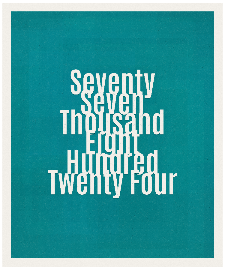 Count #77824