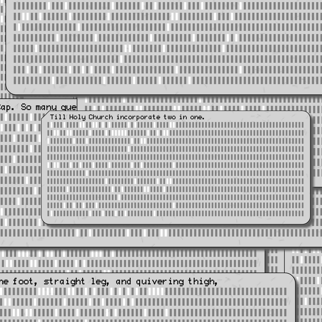 Romeo and Juliet on Punched Cards (Free) #138