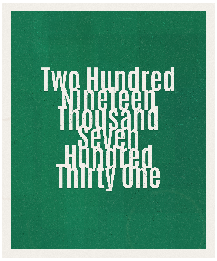 Count #219731