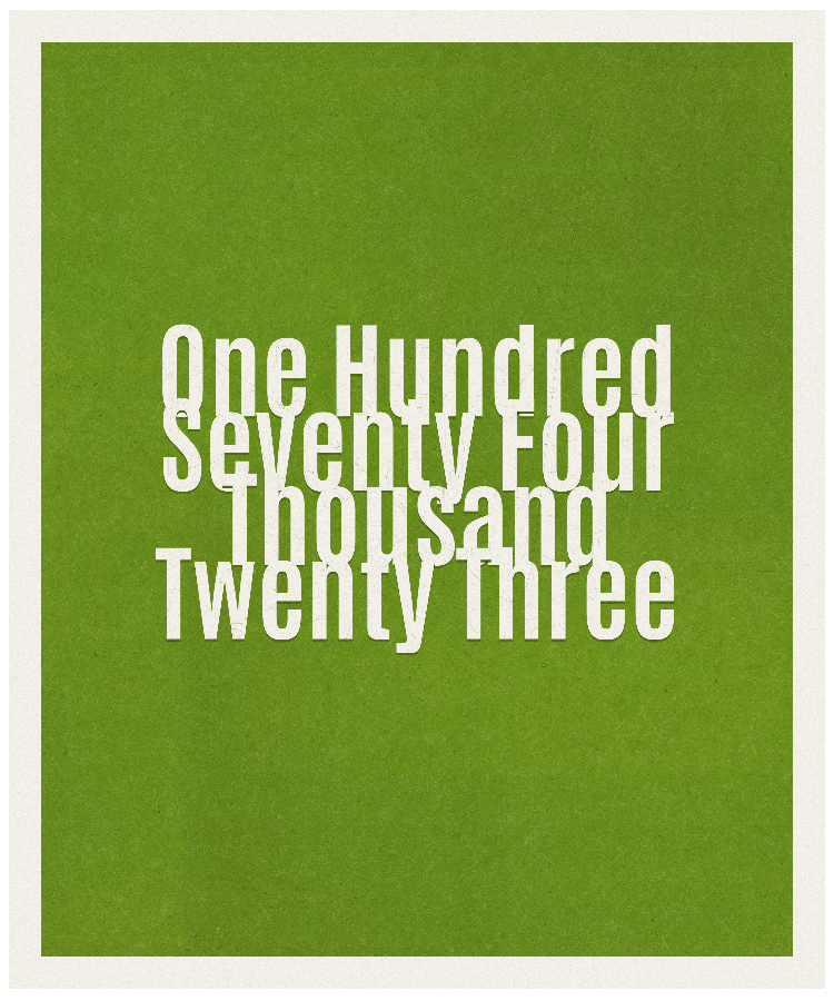 Count #174023