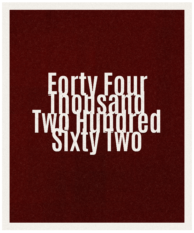 Count #44262