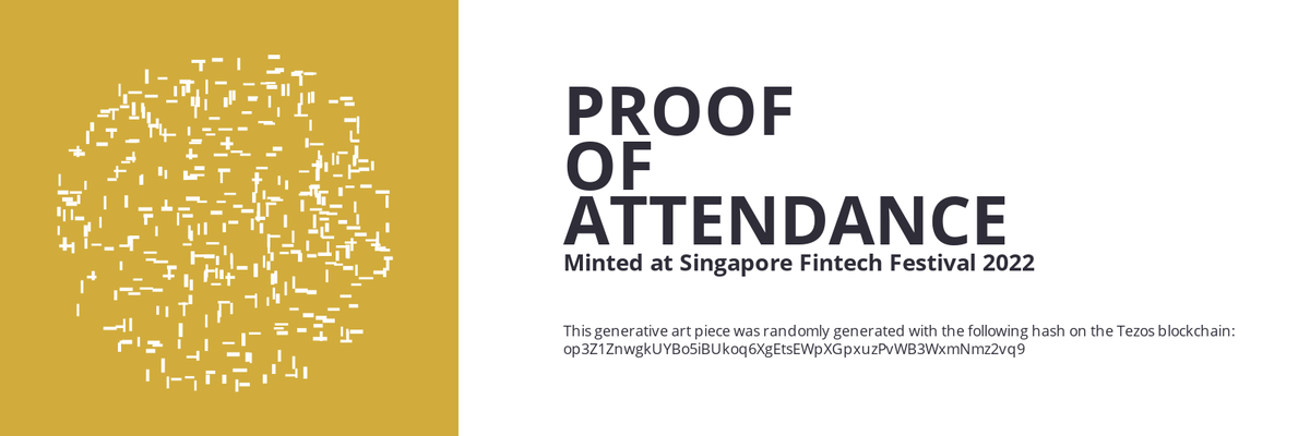 SFF2022 Proof of Attendance Token #395