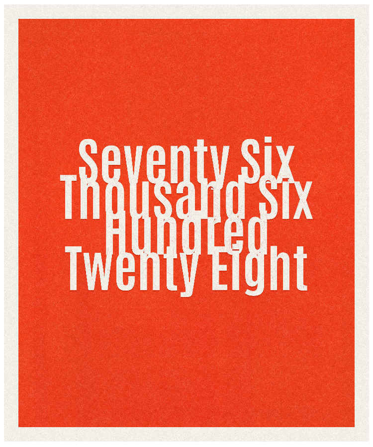 Count #76628