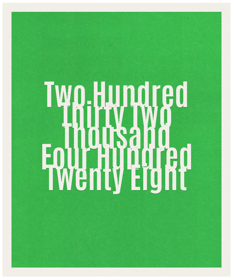 Count #232428