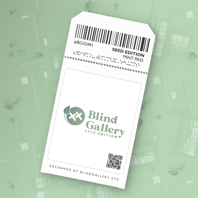 Blind Gallery Mint Pass (Seed Edition) #509