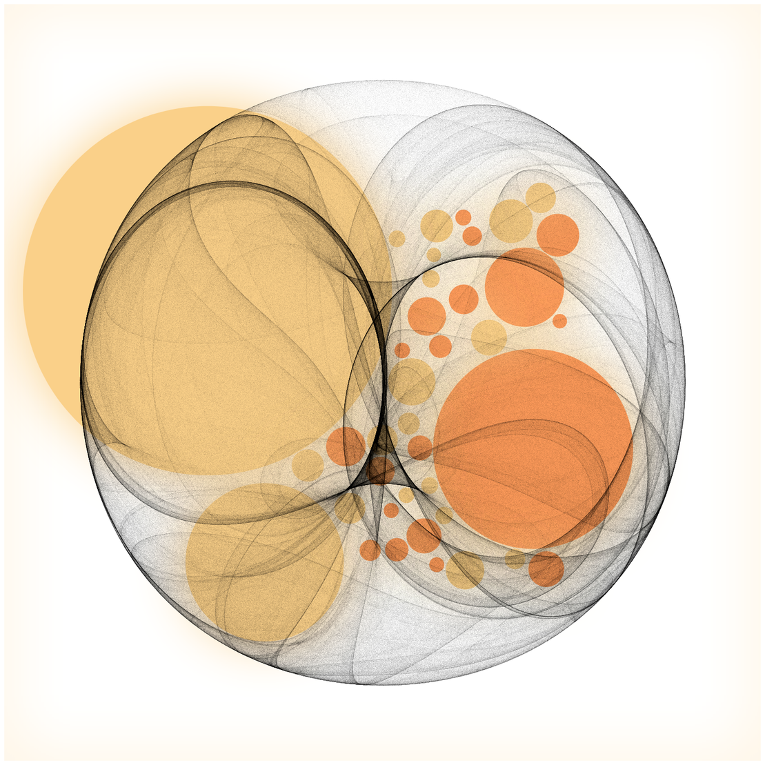 Attractors and Circles #44