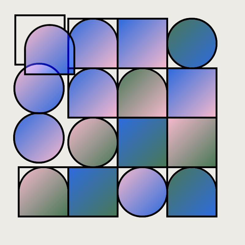 Zürich Stations Grid III #118