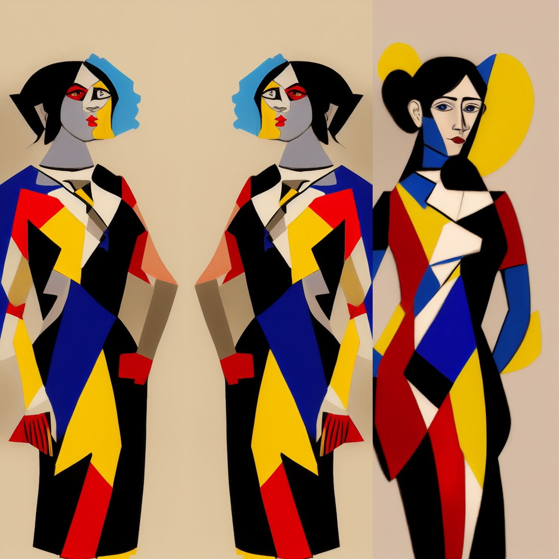 Cubism Girls #6