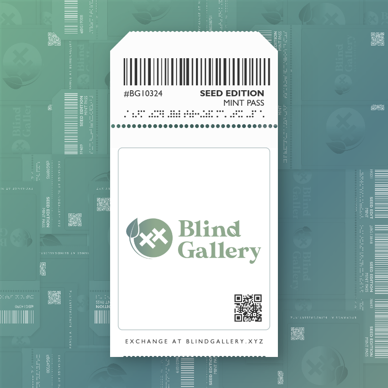 Blind Gallery Mint Pass (Seed Edition) #754