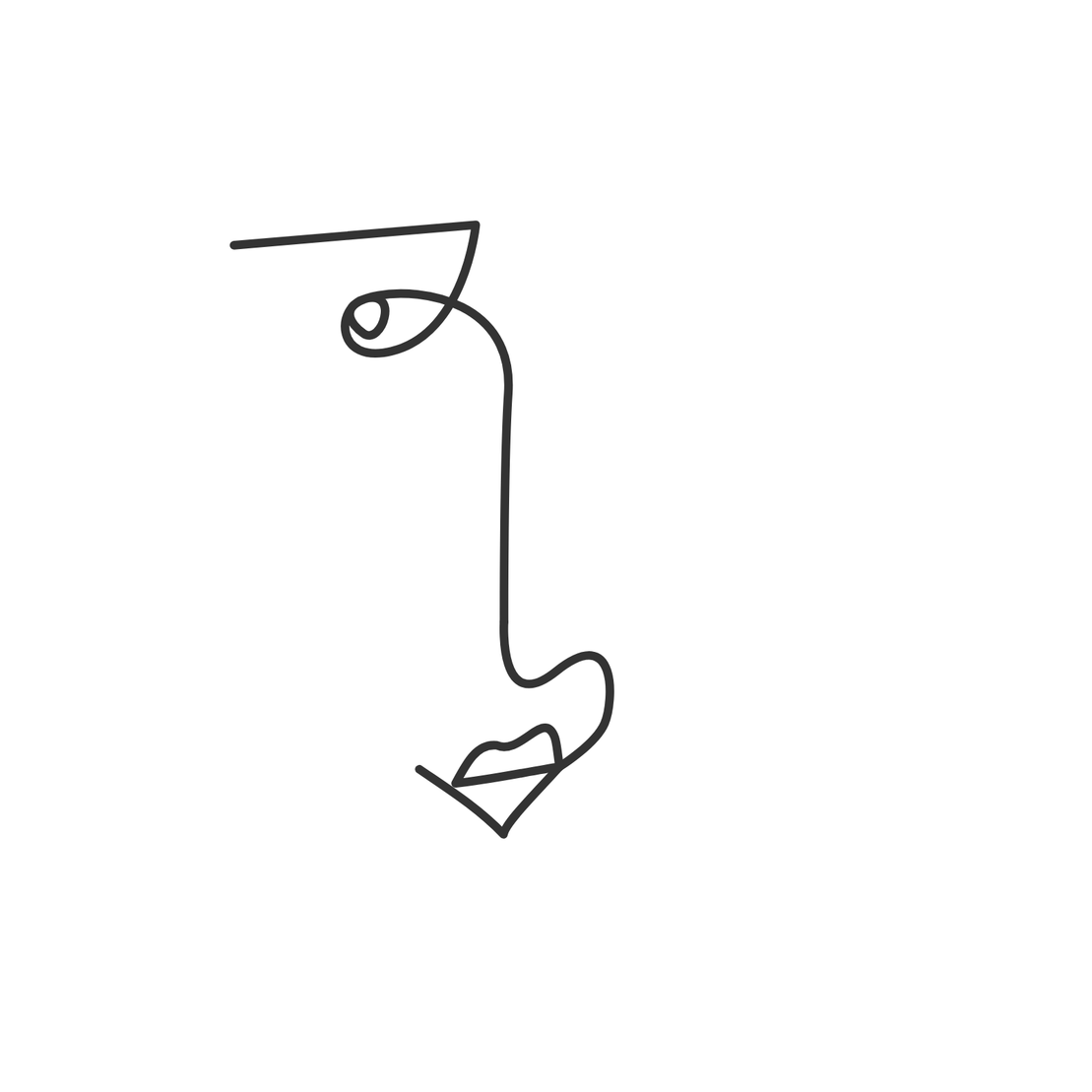 One line faces #32