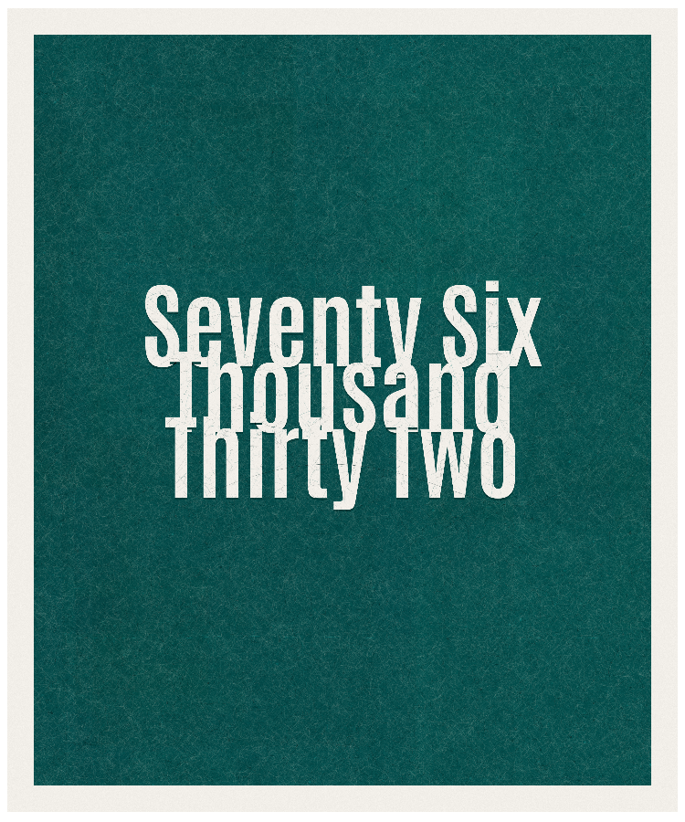 Count #76032