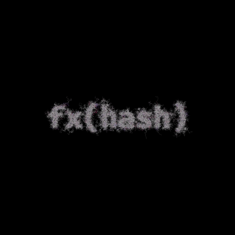 FXHASH Logo with Features #978