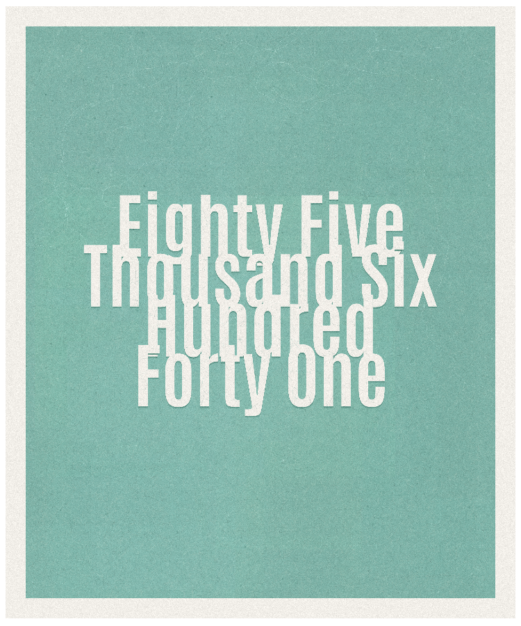 Count #85641