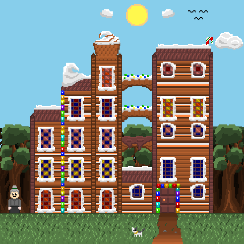 2D Mansion Candy House #103