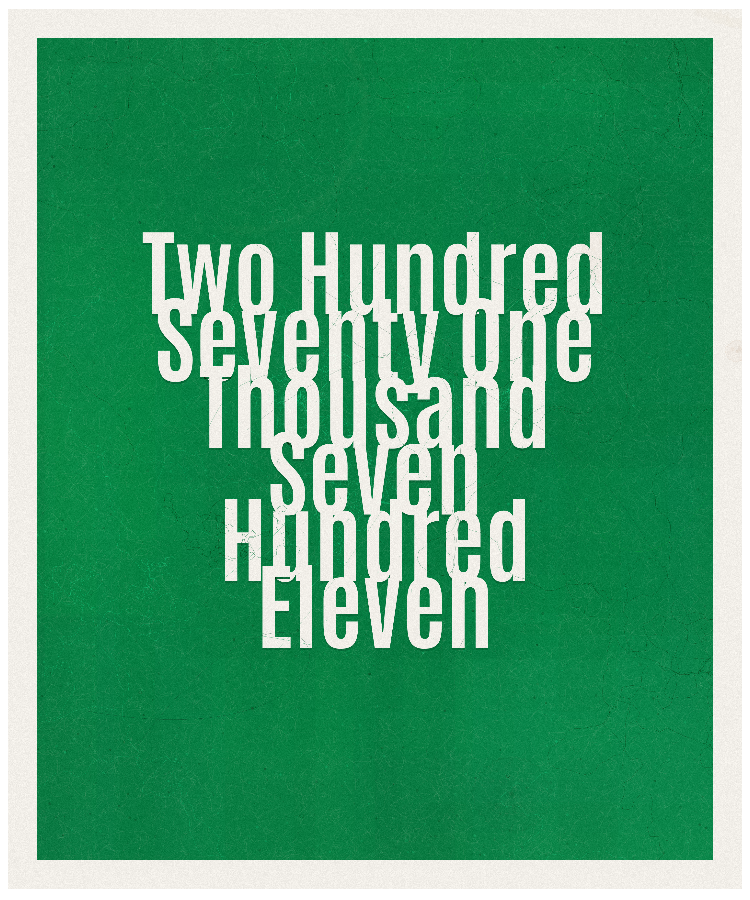 Count #271711