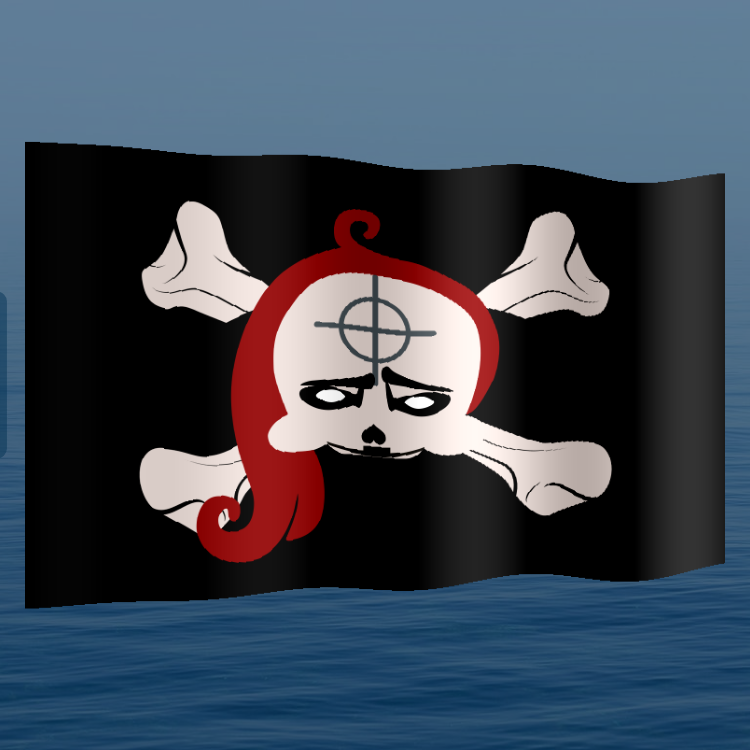 Jolly Roger Flag #136