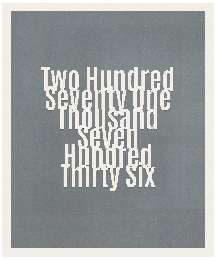 Count #271736