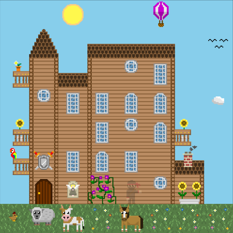 2D Mansion #810
