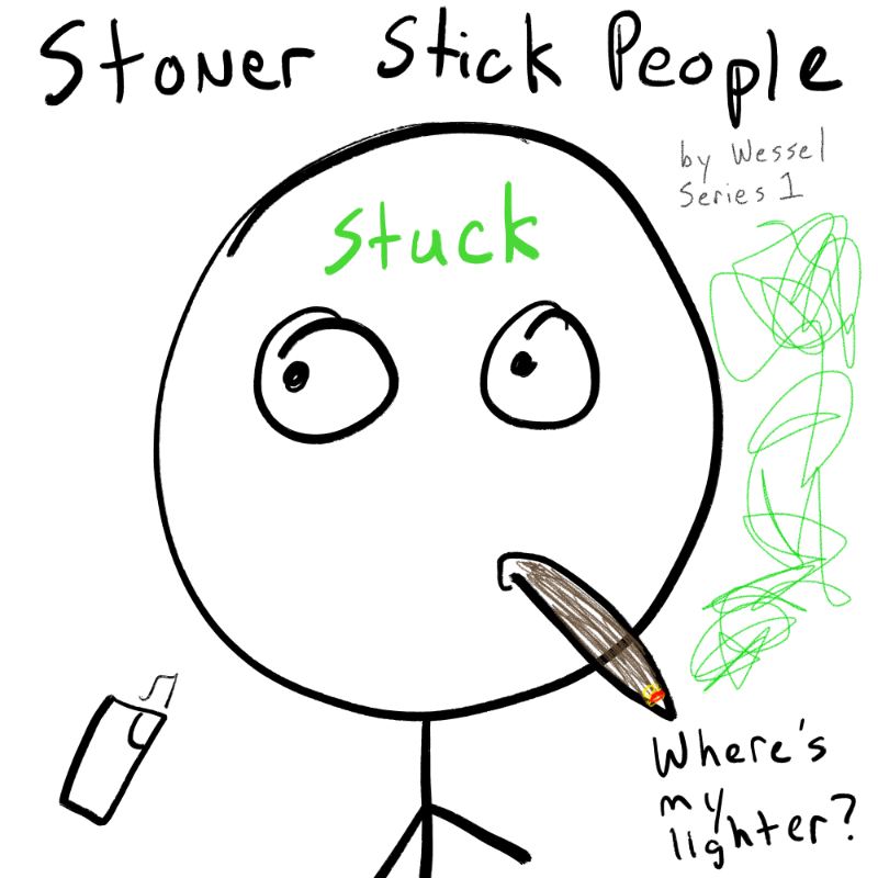 Stoner Stick People #21