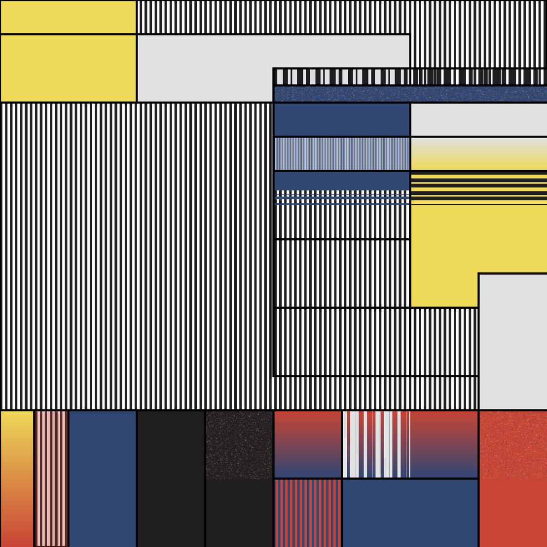 Agricultural Landscapes - Mondrian Edition #19
