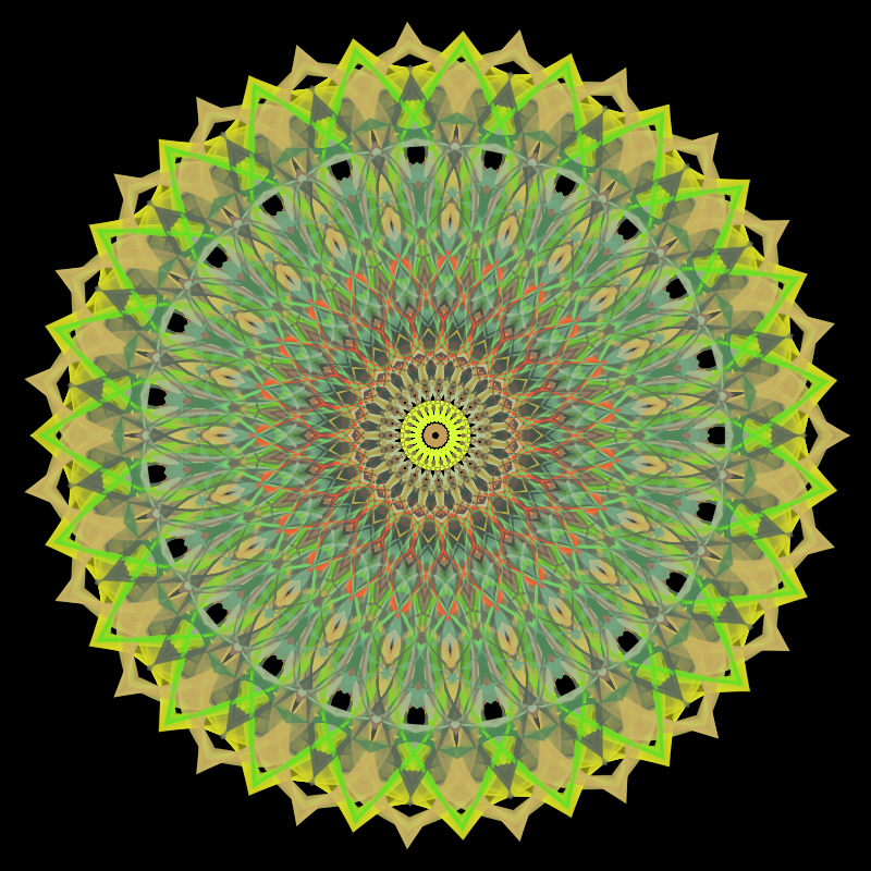 Morphing Mandala - #fxhashturnsone charity #31