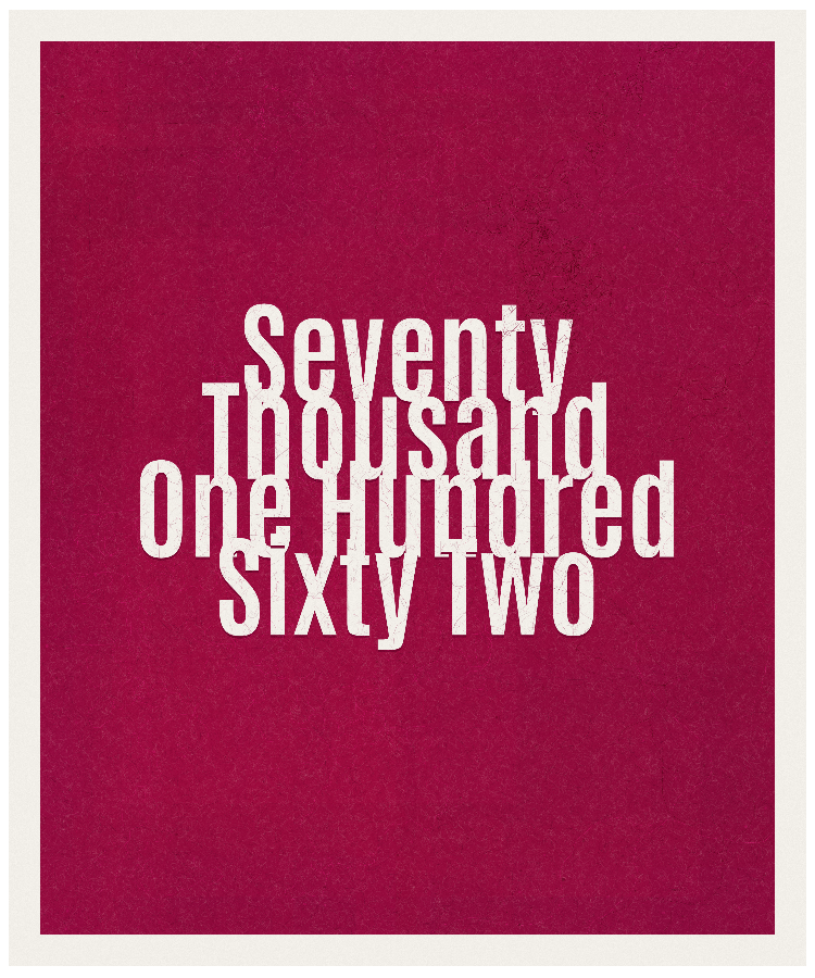 Count #70162