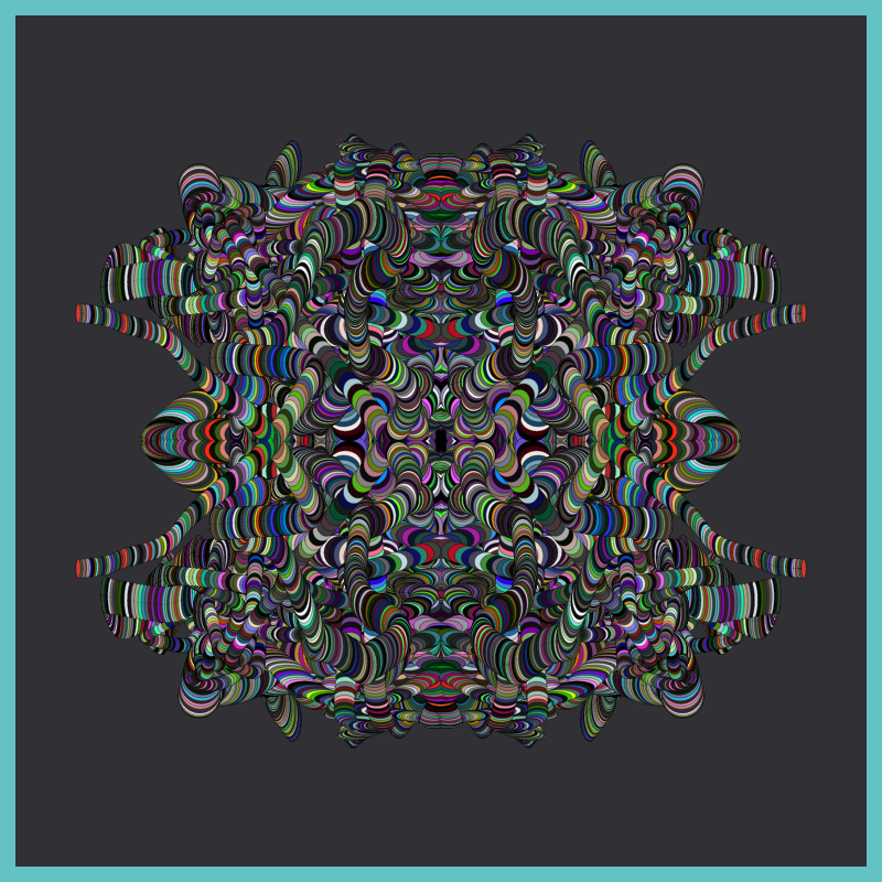 Symmetric Perlinized Ellipse #7