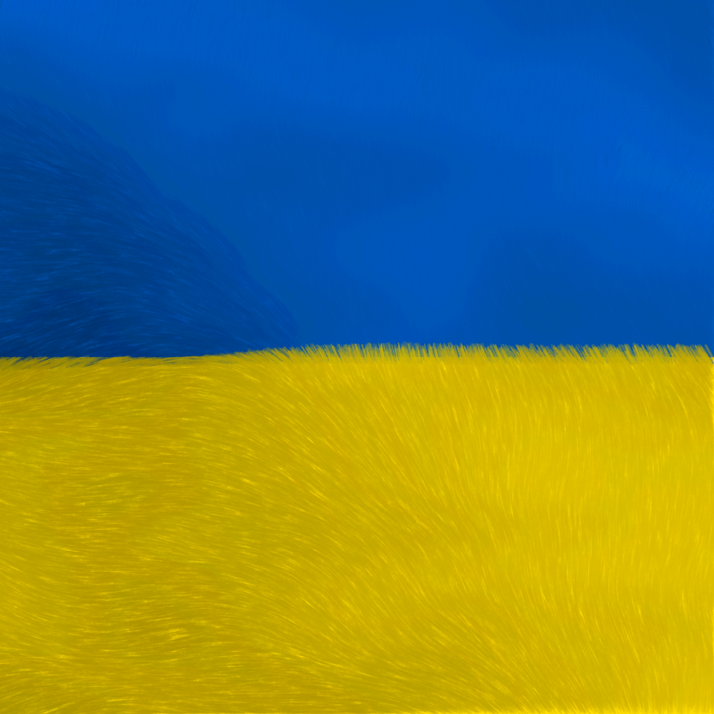 Blue and Yellow #7