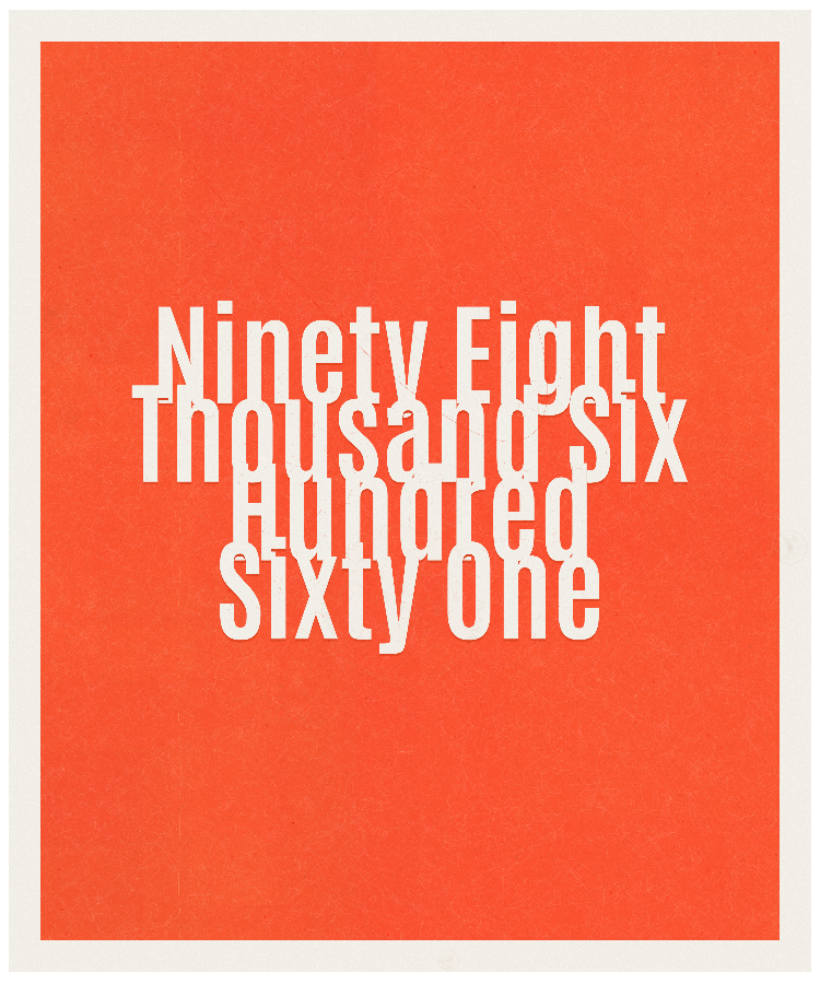 Count #98661