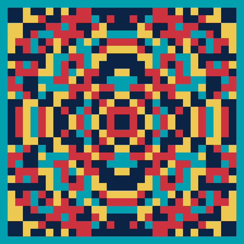 Pixel Mandala #71