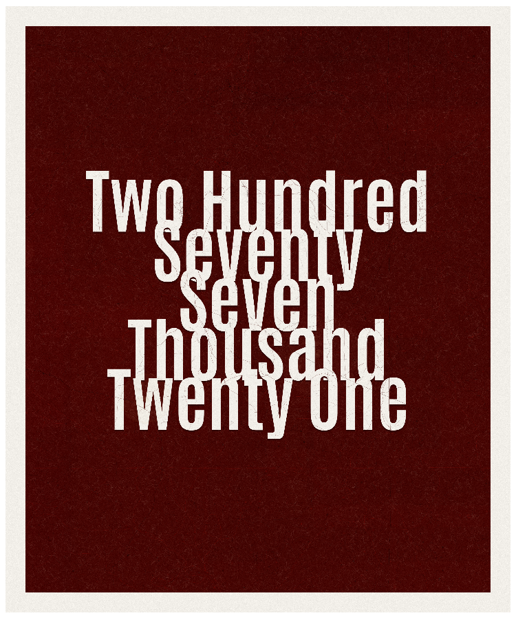 Count #277021