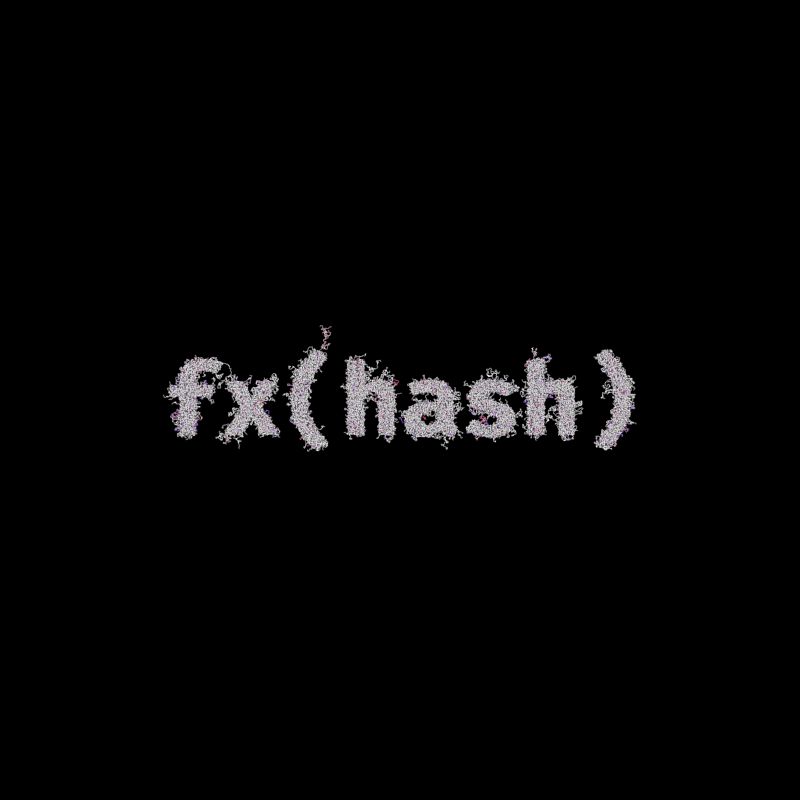 FXHASH Generative Logo #797