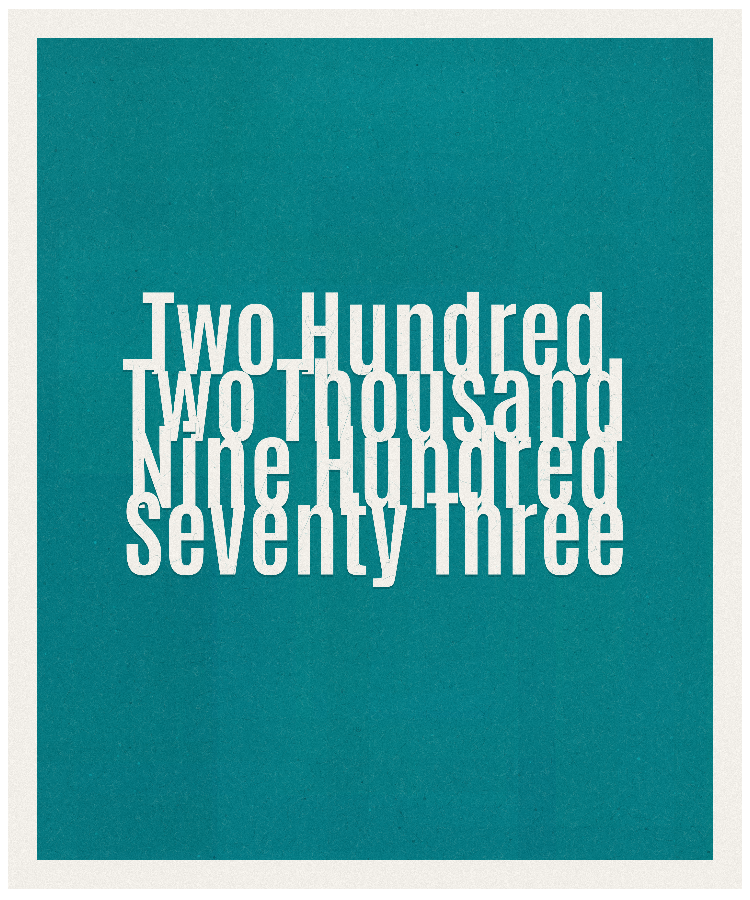 Count #202973