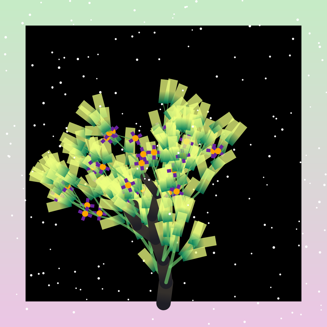 Some generative winter trees #58