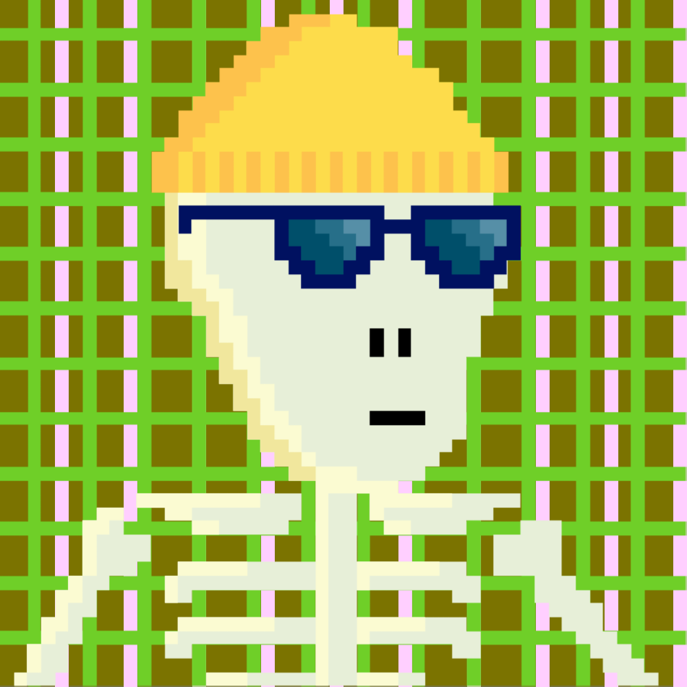 PIXEL SKULLETTI 1 #273