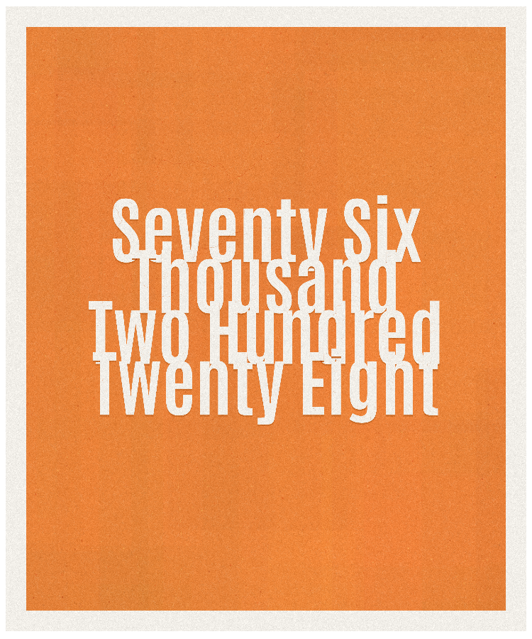 Count #76228