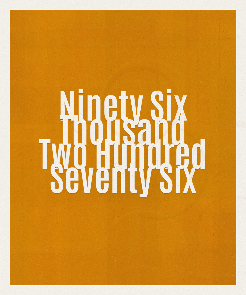 Count #96276