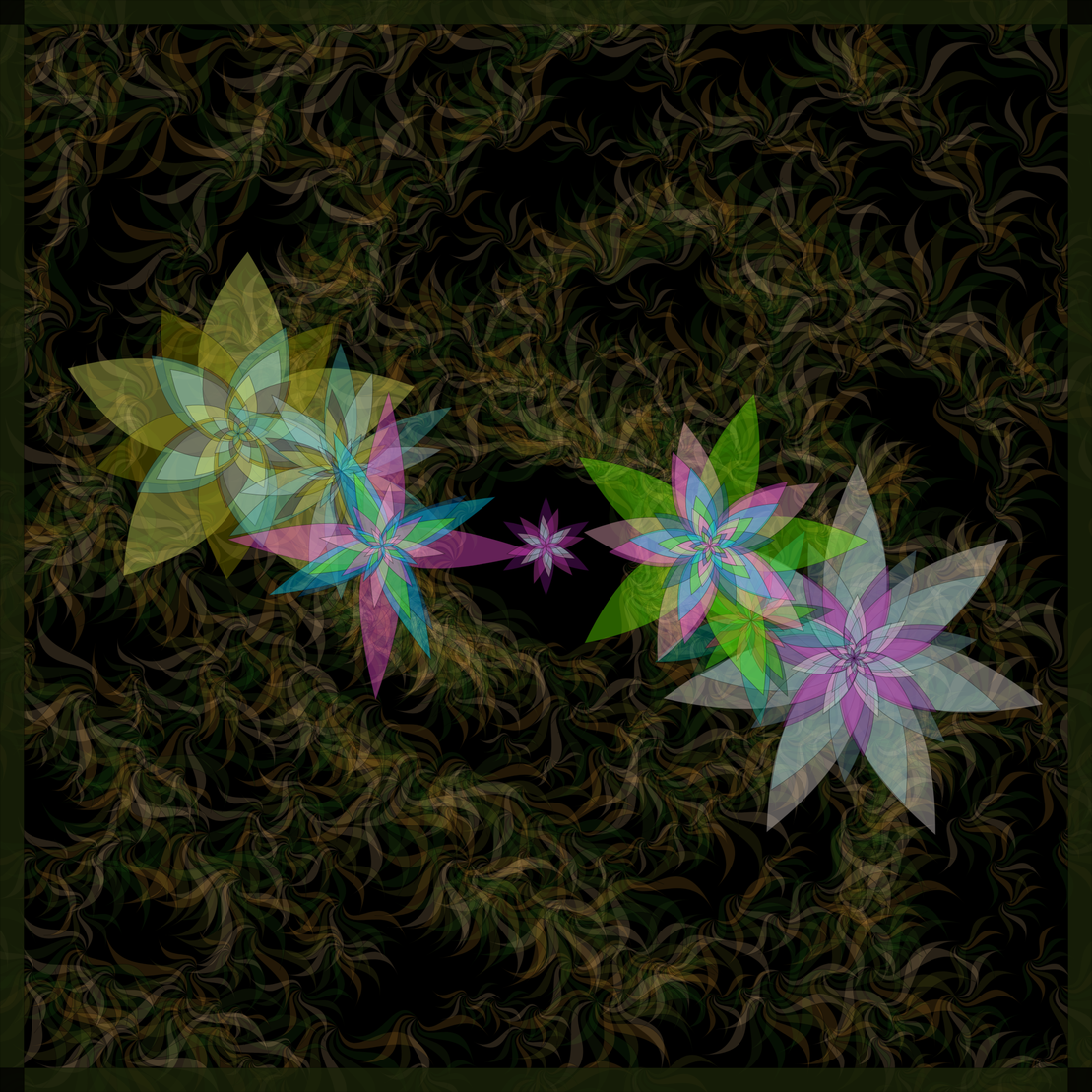 Bezier Garden #118