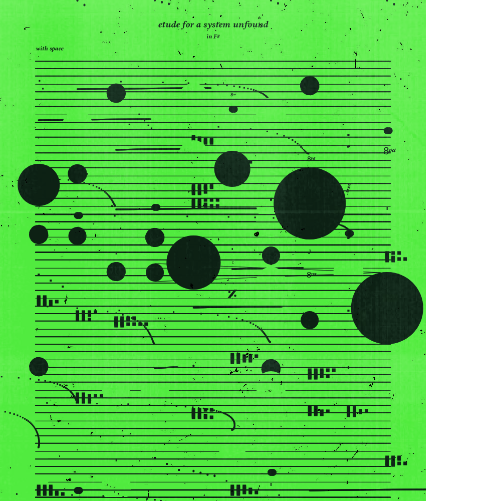 etude for a system unfound #117